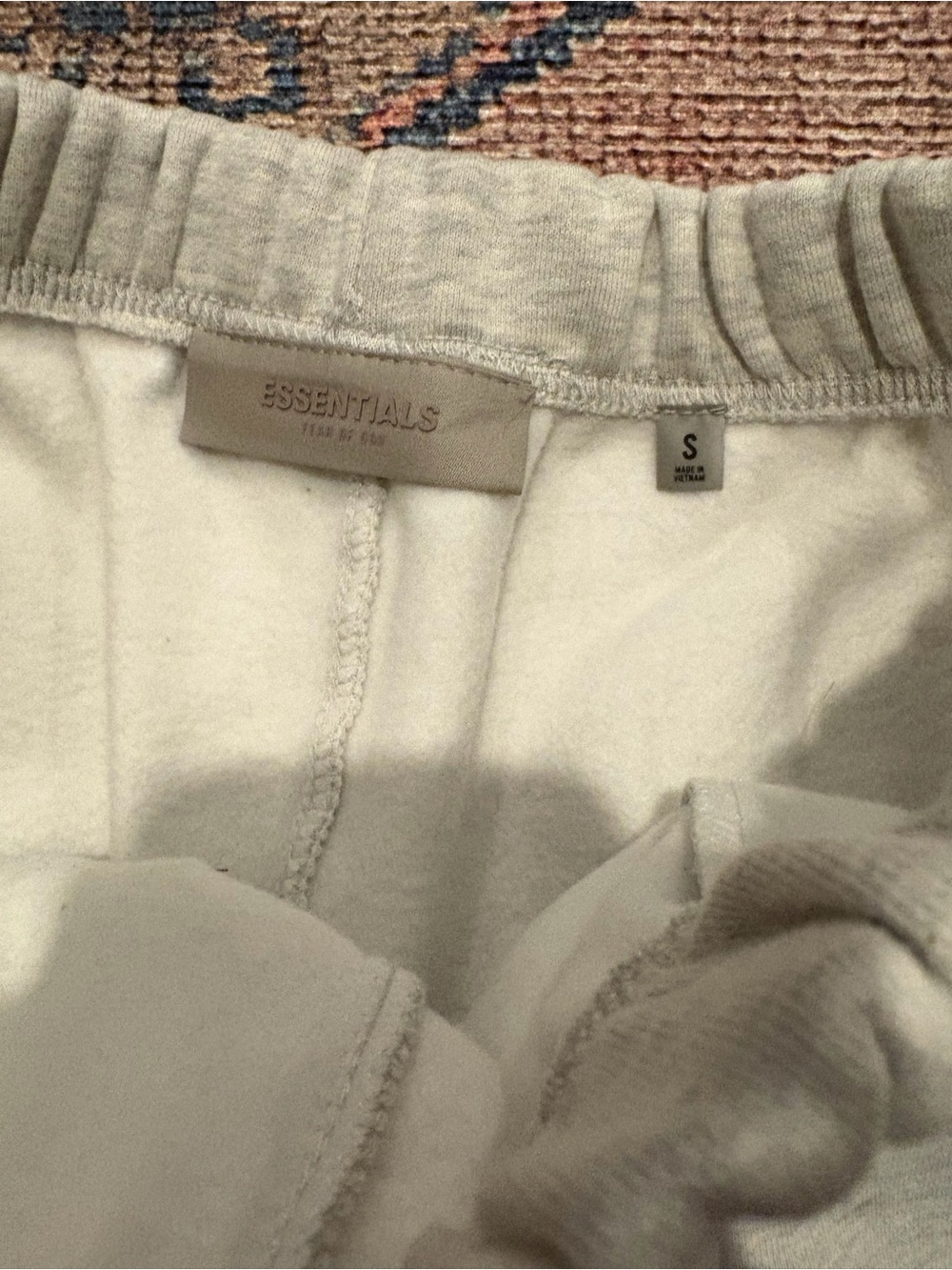 Fear of God ESSENTIALS Light Gray Men's Sweatpants - Picture 5 of 8